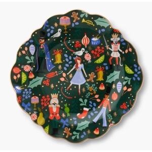 Rifle Paper Co. THE NUTCRACKER Clara Christmas Holiday Plate